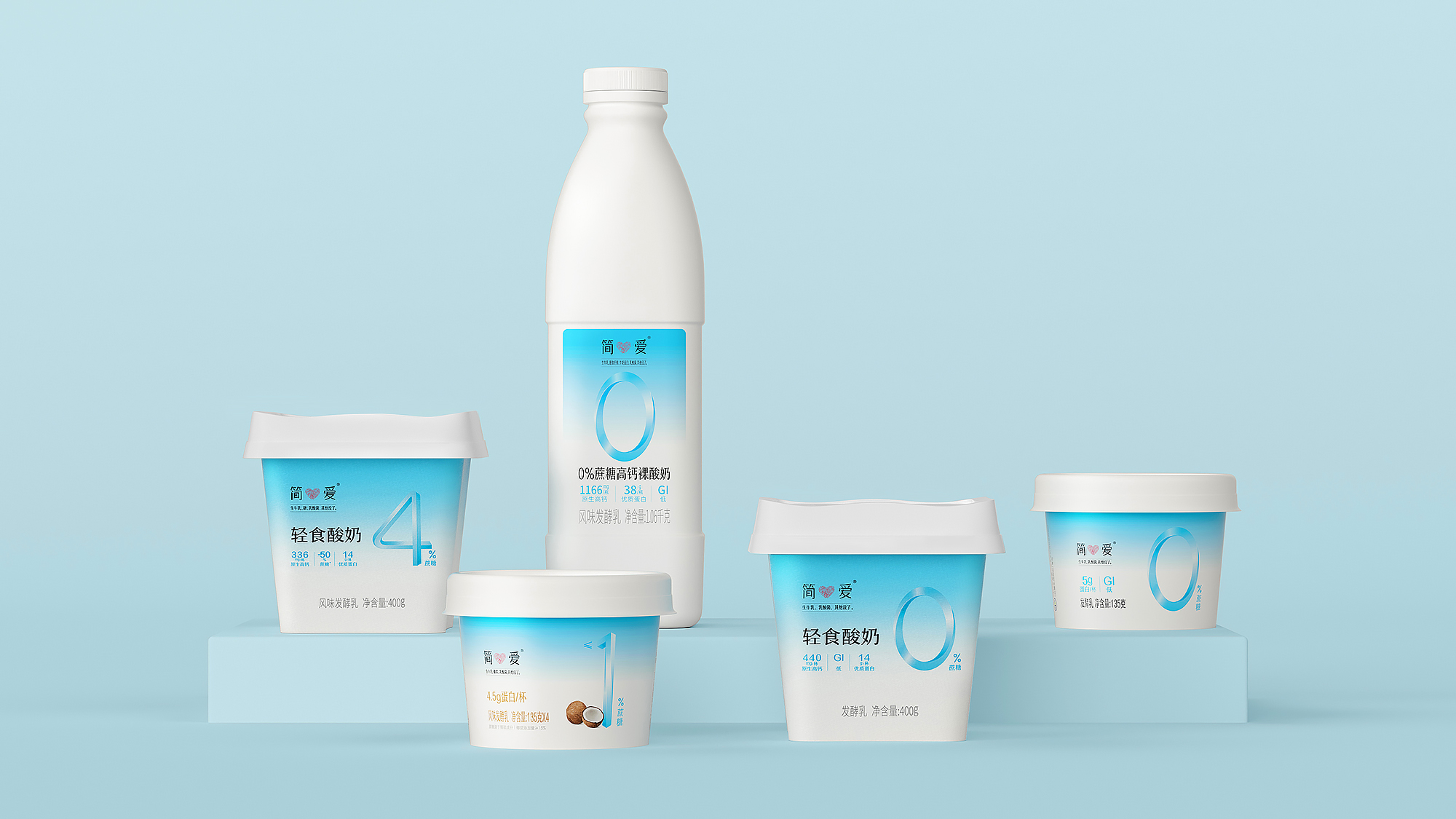 简爱母品牌系列包装设计 - 头图